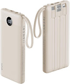 VRURC Portable Charger Power Bank, 10000mAh Travel Essentials Battery Pack by Home