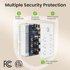 GHome Smart Plug Outlet Extender, USB Wall Charger - Image 6