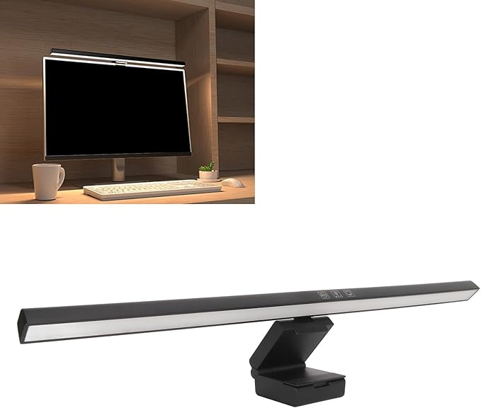 Monitor Light Bar Desk Light Bar 3 Switchable Light Modes Stepless Dimmable - Image 6
