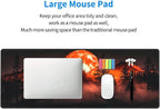 Extended Gaming Mouse Pad, Large Desk Mat XL Anime Mouse Pad Waterproof - Image 6