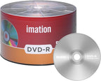 50 Pack Imation DVD-R 16X 4.7GB/120Min Branded Logo Blank Media Recordable by imation