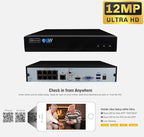 GW Security 8 Channel 4K NVR 5MP PoE Smart AI Security Camera System - Image 4