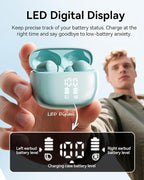 Wireless Earbuds, Deep Bass Stereo Sound, 40 Hours Playtime, Lightweight in-Ear - Image 6