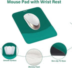 MOSISO Wrist Rest Support for Mouse Pad&Keyboard Set, Rectangular Ergonomic - Image 3