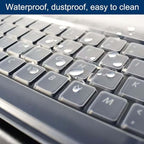 Universal Clear Desktop Computer Keyboard Protection Skin Protector Cover - Image 3