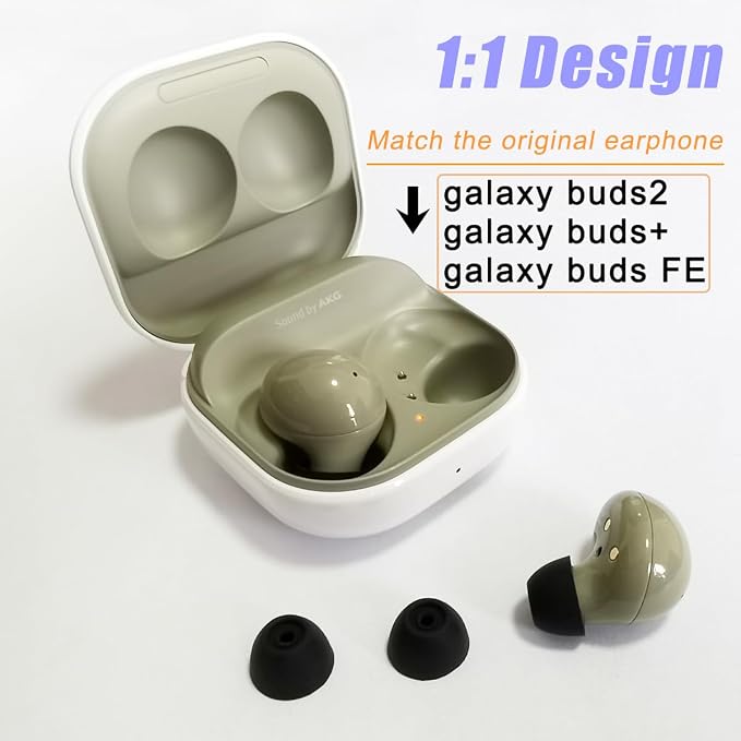 Silicone Earbuds Tips for Galaxy Buds 2 Replacement Ear Tips for Samsung Galaxy - Image 5