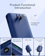 VRURC Portable Charger 20000mAh, Fast Charging Power Bank USB C, 4 Output 2 - Image 2