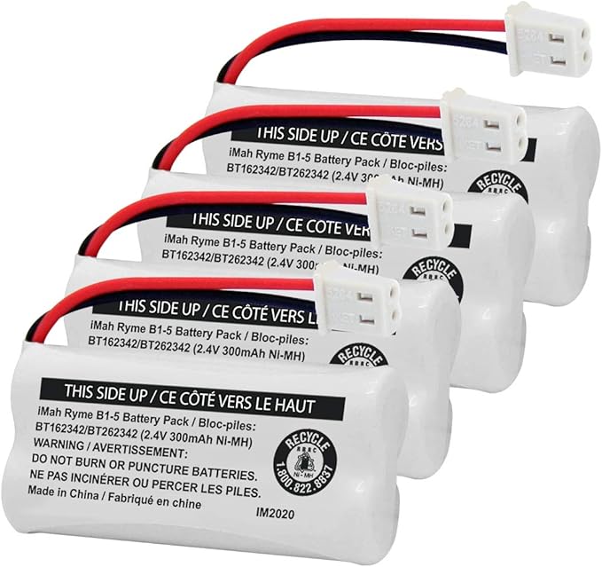 iMah BT162342/BT262342 2.4V 300mAh Ni-MH Cordless Phone Battery Pack, Also by iMah