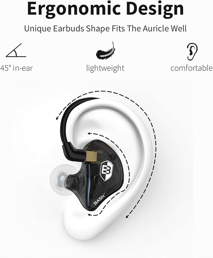 BASN Bsinger PRO in Ear Monitor Headphones - Image 5
