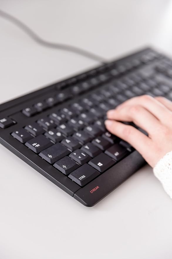 Cherry Stream Keyboard TKL Wired USB Keyboard TenKeyLess Compact Version - Image 2