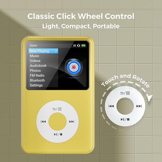 Mp3 Player with Bluetooth Y1 Portable Music Digital Players Supports Playlist - Image 7