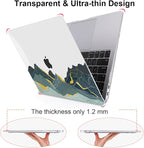 for MacBook Air 13 Inch Case 2021 2020 2019 2018, Plastic Hard Shell Case - Image 6