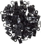 GTSE Black Nylon Plastic Cable Clamps, 5/16" Screw Mounts - Image 3