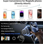 Super Strong Magnetic N52 car Phone Holder, 3-axis Folding, 360° Multi-Angle - Image 7