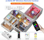 BTF-LIGHTING C03W RGB PWM SMD FCOB 4PIN LED Strip 2.4GHz Tuya WiFi Group - Image 3