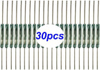 30pcs Reed Switch, Normally Open Magnetic Induction Switch, Miniature Reed by Gebildet