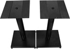 Rockville RS21B 21-Inch Steel Bookshelf Speaker Stands, 60 lbs Capacity - Image 3