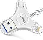 App-le Certified iDiskk 128GB Phone flashdrive iPhone 15 16 Photo Stick USB C by iDiskkDirect