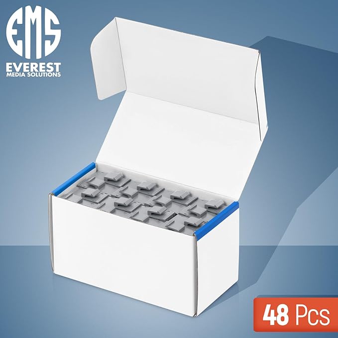 Everest 48-Pack RJ45 CAT6 Keystone Coupler - Image 2