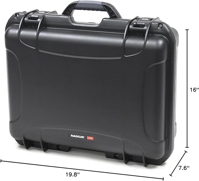 NANUK Large Series 930 Lightweight NK-7 Resin Waterproof Case - Image 5