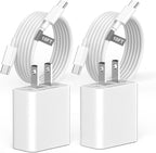 Matsusho iPhone 16 15 Charger Fast Charging 10 FT, 2 Pack 20W USB C Wall - Image 9