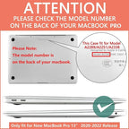 CISSOOK Compatible with MacBook Pro 13 inch Case 2025-2020 Release M2 Chip - Image 2