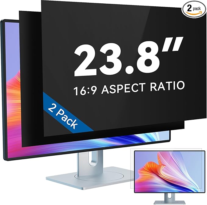 IPROKKO 23.8 Inch Computer Privacy Screen Filter by IPROKKO