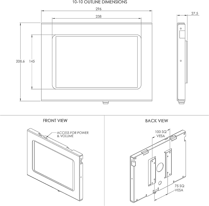 TABcare Locking Anti-Theft Metal Case - Image 6