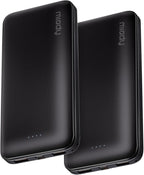 Miady 2-Pack Portable Charger, Slim 10000mAh Power Bank Travel Battery Pack 3 by Miady