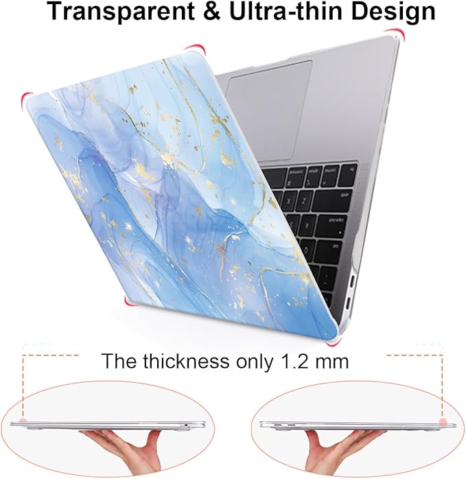 Compatible with MacBook Air 13 inch Case 2021 2020 2019 2018 M1 A2337 A2179 - Image 5