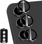 for Samsung Galaxy S24 FE Camera Lens Protector, Individual Metal Ring Tempered by Btscase