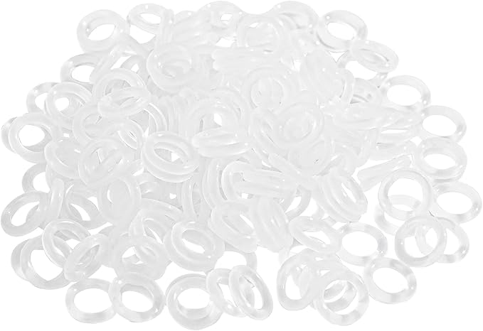 200Pcs Clear O-Ring Switch Dampeners Keycap - Image 3