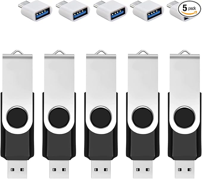 5 Pack 32GB USB Flash Drive by Bliksem