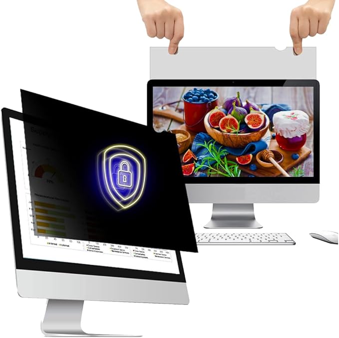 21.5 Inch - 16:9 Aspect Ratio - Computer Privacy Screen Filter by WELINCOfficeProducts