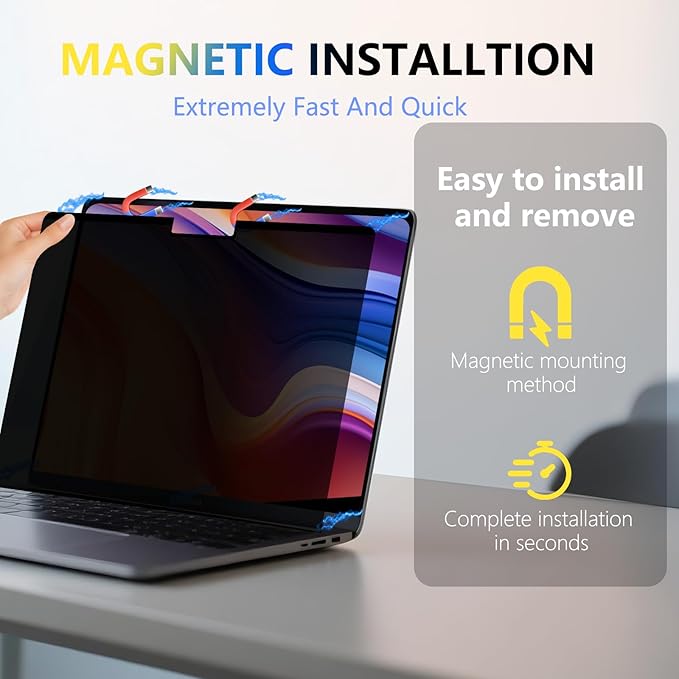 Magnetic Privacy Screen Protector - Image 4