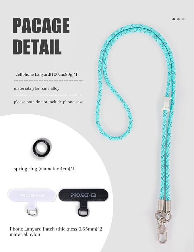project-cb Phone Lanyard1, Phone Tether Tab2, Crossbody Cell Phone Lanyard - Image 7