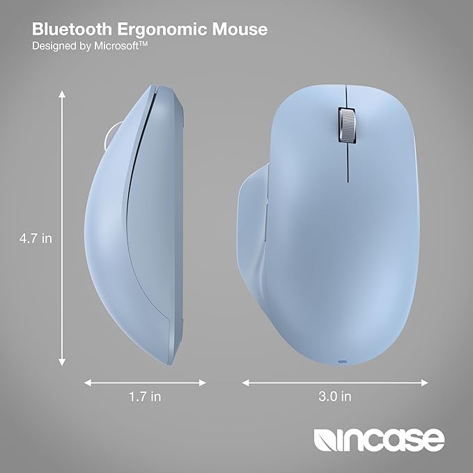 Incase Bluetooth Ergonomic Mouse – Designed by Microsoft – Two Thumb Buttons - Image 4