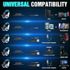 BENGOO V-4 Gaming Headset for Xbox Series X|S, Xbox One, Nintendo Switch - Image 5