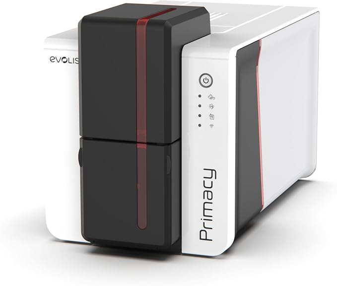 Evolis Primacy 2 Dual-Sided ID Card Printer & Supplies Bundle Badge Machine. - Image 3