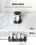 Tower Surge Protector Power Strip, JACKYLED Extension Cord - Image 5
