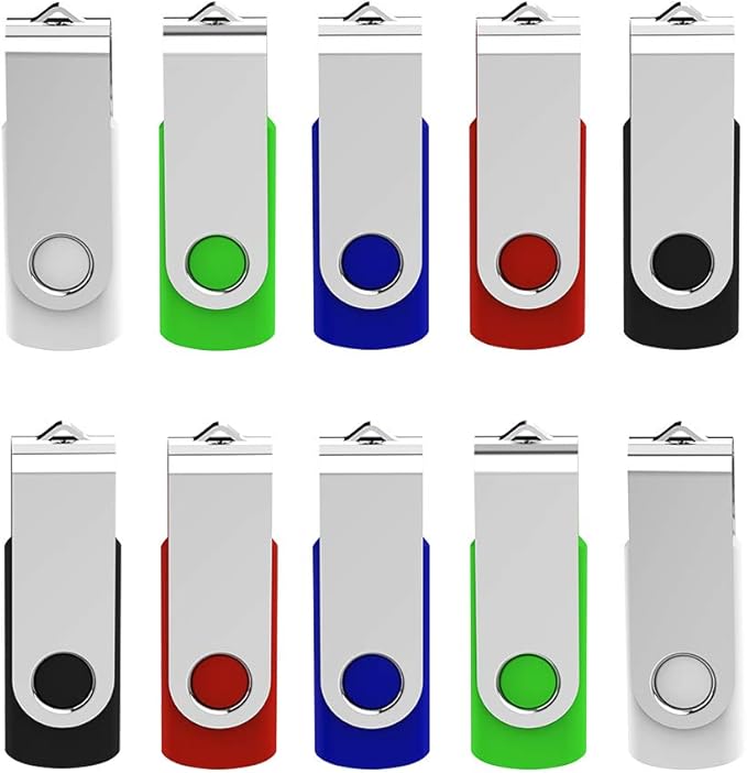 KEXIN 50 Pack 16GB Flash Drive 16G Bulk USB Thumb Drive USB Stick Jump Drive by Home