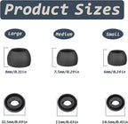 6 Pairs Replacement Eartips for Samsung Galaxy Buds Pro Headphones, Silicone - Image 4
