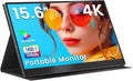 Portable Monitor 4K 15.6 inch UHD 3840X2160 100% sRGB USB-C HDMI IPS HDR by Upperizon