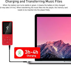 MP3 Player 32GB with Speaker Earphones Portable Music Player - Image 7