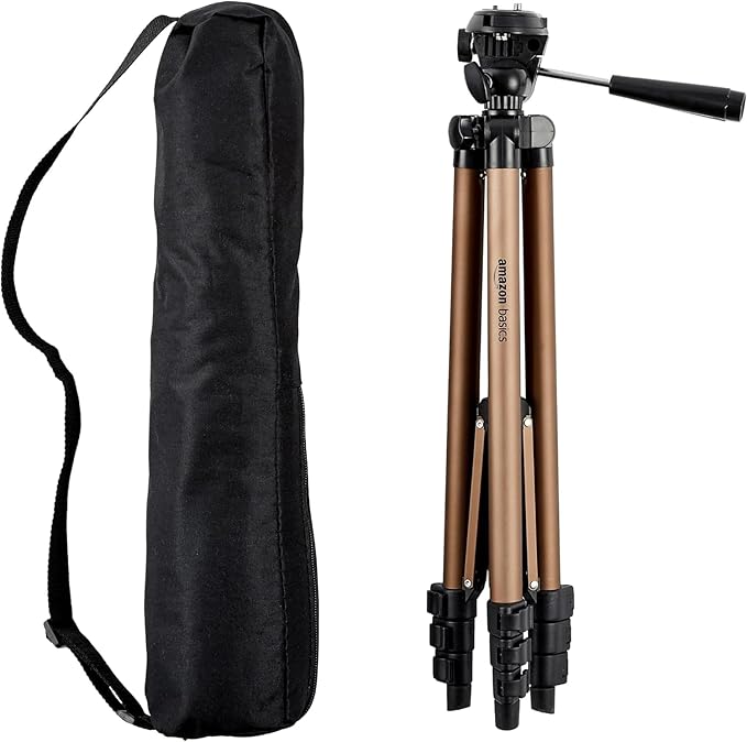 Amazon Basics 50-inch Lightweight Portable Camera Mount Tripod Stand by AmazonBasics