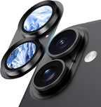 Camera Lens Protector for iPhone 16/16 Plus, Aluminum Alloy Sapphire Glass by WumigooProducts