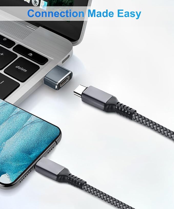 Elebase USB C to C 100W Charging Cable 6.6FT - Image 5