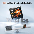 LiTime 12V 100Ah Xtra-Mini Bluetooth Small LiFePO4 Battery - Image 8