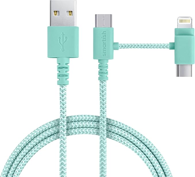 Smartish USB-C/Lightning Cable for iPhone 16/15/14 by Smartish-PhoneCasesandStuff