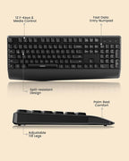seenda Bluetooth Keyboard and Mouse, COE200 USB + Bluetooth Multi Device - Image 5